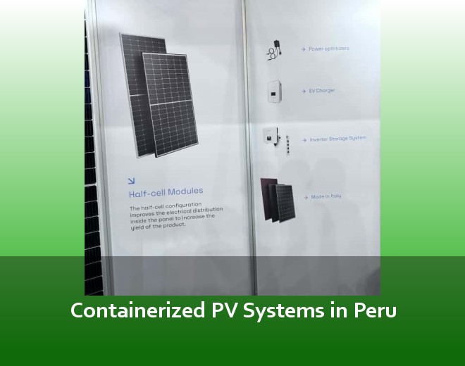 Containerized PV Systems in Peru